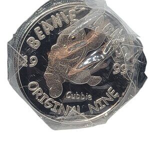 Ty Beanie Babies Official Club Cubbie Coin 1999 Original Nine Collectible Sealed